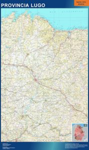 Mapa Provincia Lugo