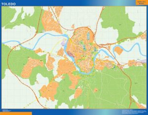Mapa Toledo callejero